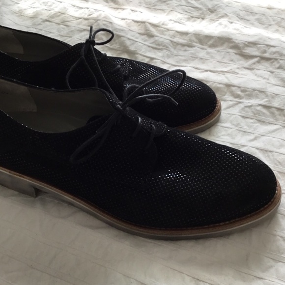 Paul Green Finley Oxfords in a shimmer black - Picture 8 of 8